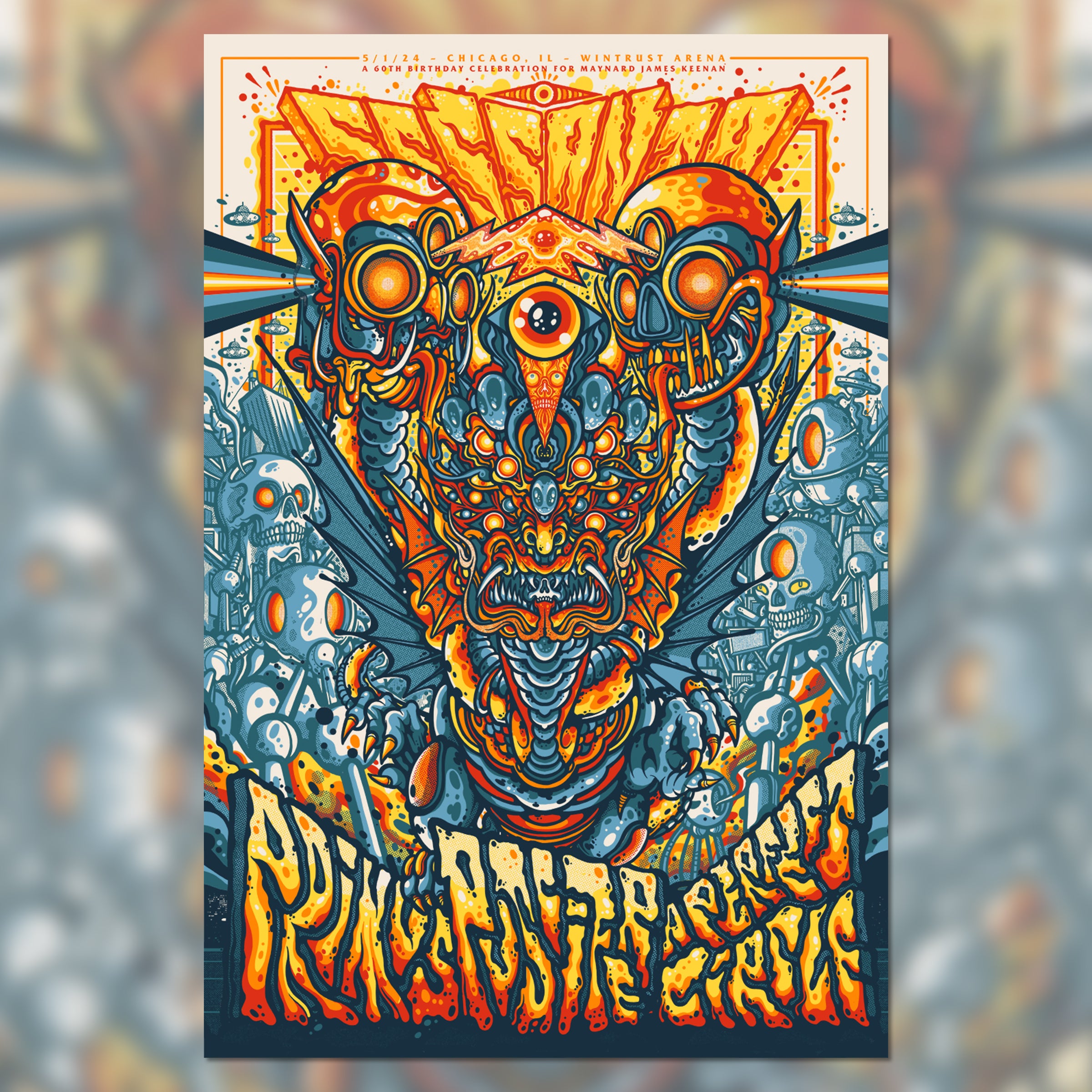 Sessanta Tour Poster '24 Chicago