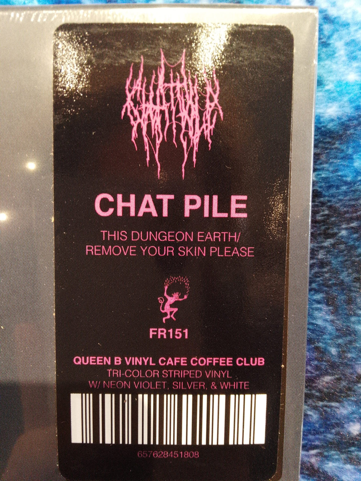 CHAT PILE This Dungeon Earth/Remove Your Skin Please [QUEEN B COFFEE CLUB VARIANT] LP