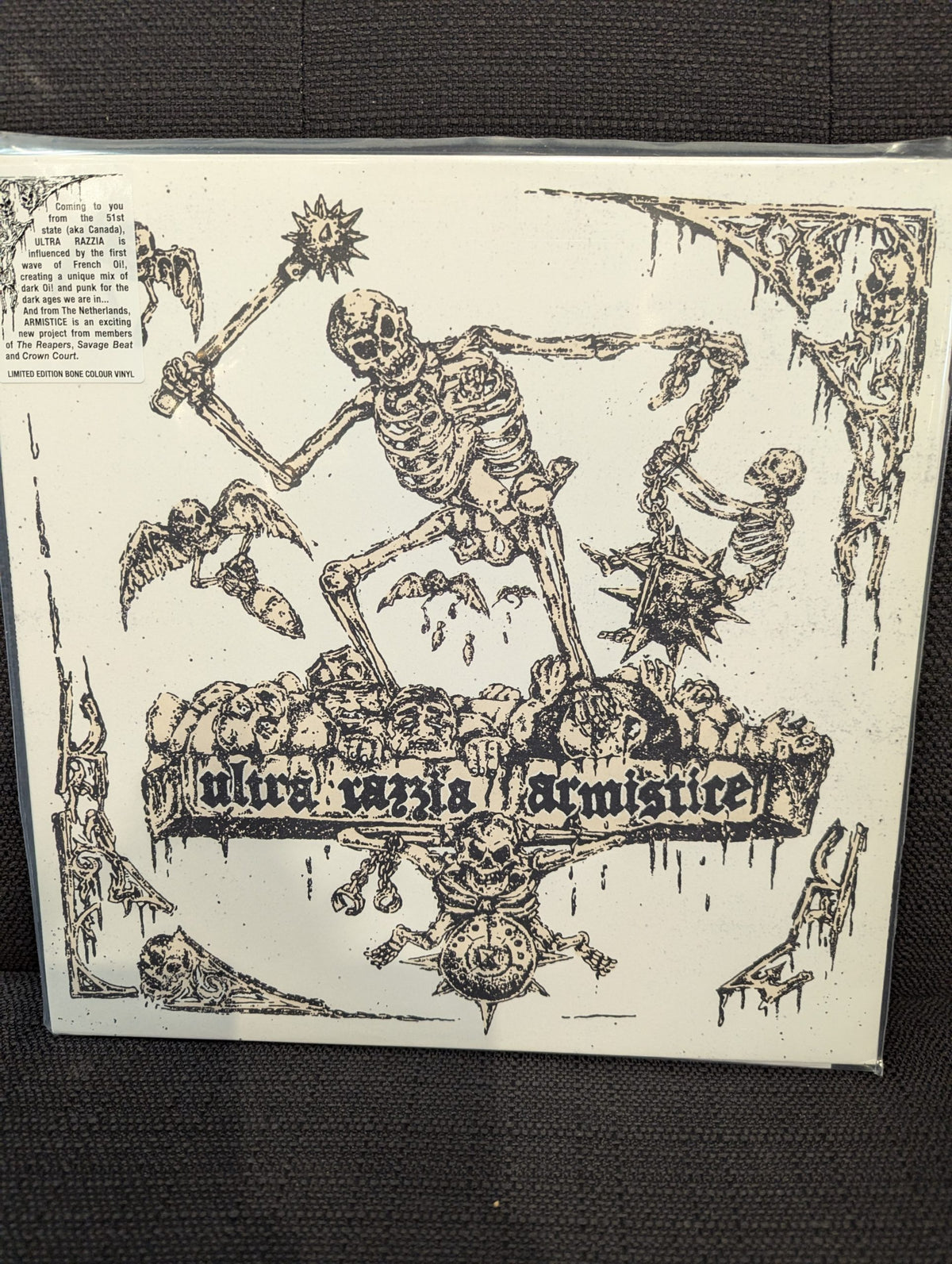 ARMISTICE/ULTRA RAZZIA Split 12" LP