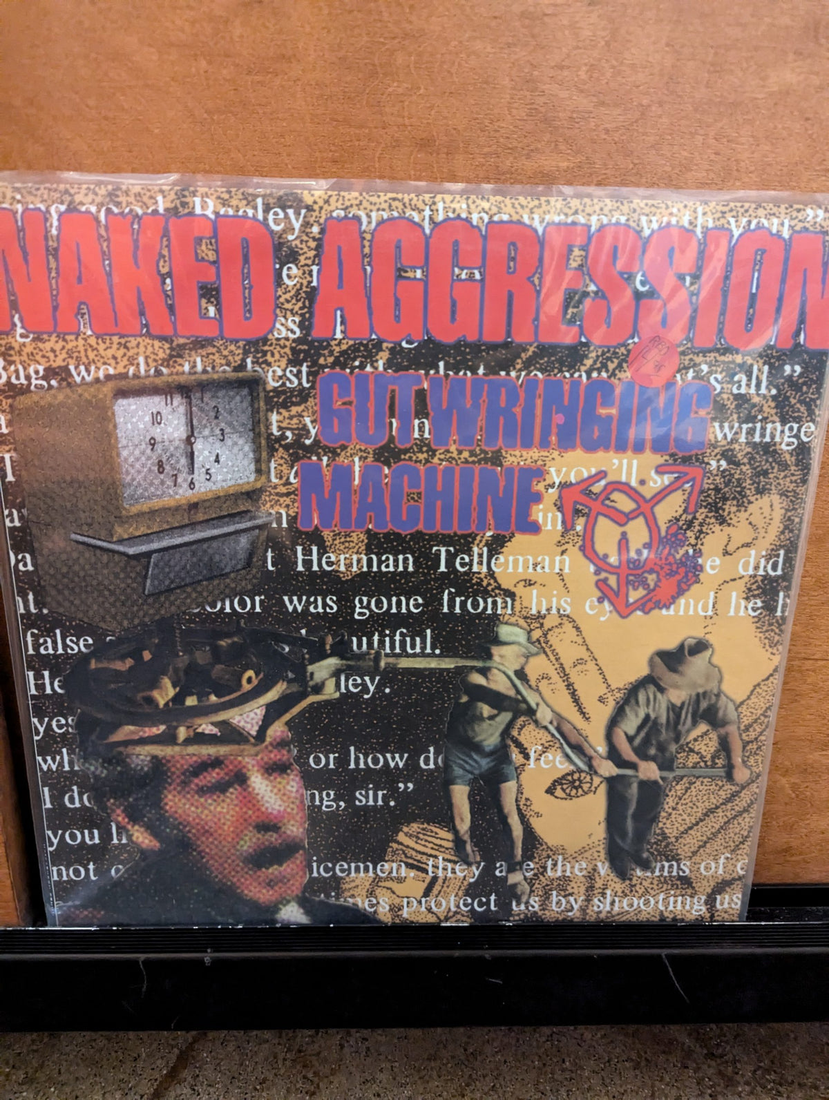 [USED] NAKED AGGRESSION Gut Wringing Machine LP