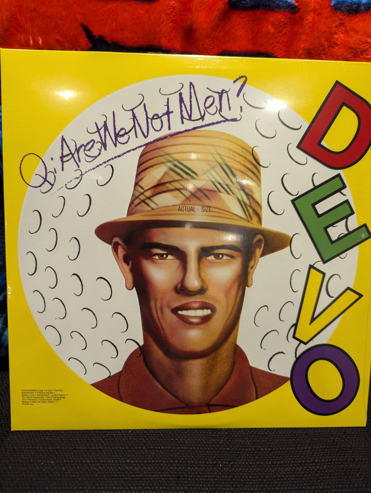 DEVO Q. ARE WE NOT MEN? A. WE ARE DEVO! [COLOR LP]