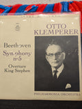 [USED] OTTO KLEMPERER Beethoven Symphony no. 5, Overture, Philharmonia LP