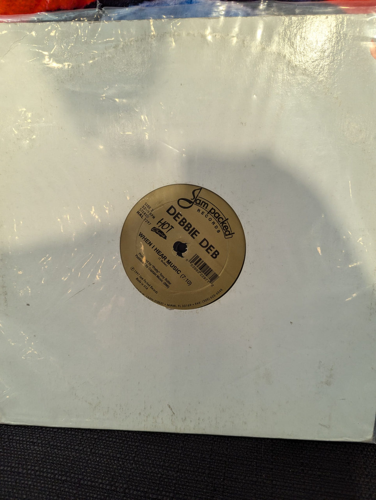 [USED] DEBBIE DEB Lookout Weekend/When I Hear Music LP