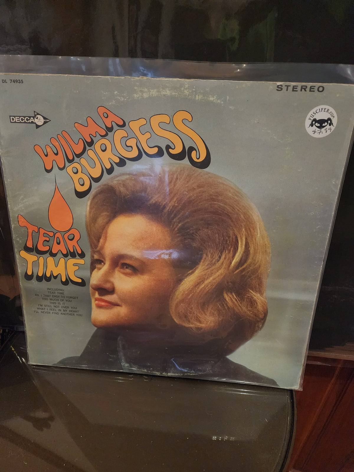 [USED] WILMA BURGESS Tear Time LP