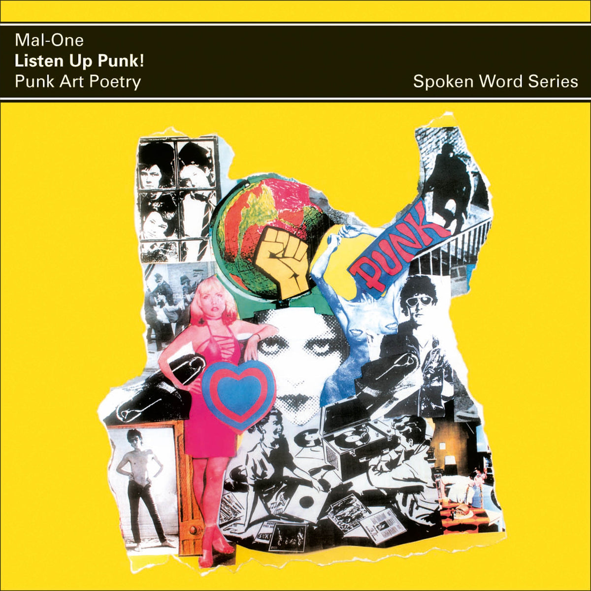 MAL-ONE Listen Up Punk! Punk Art Poetry LP RSD 2024