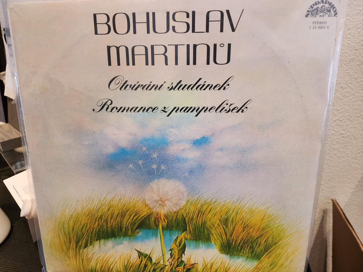 [USED] BOHUSLAV MARTINU Otvirani Studanek Romance Z Pampelisek LP