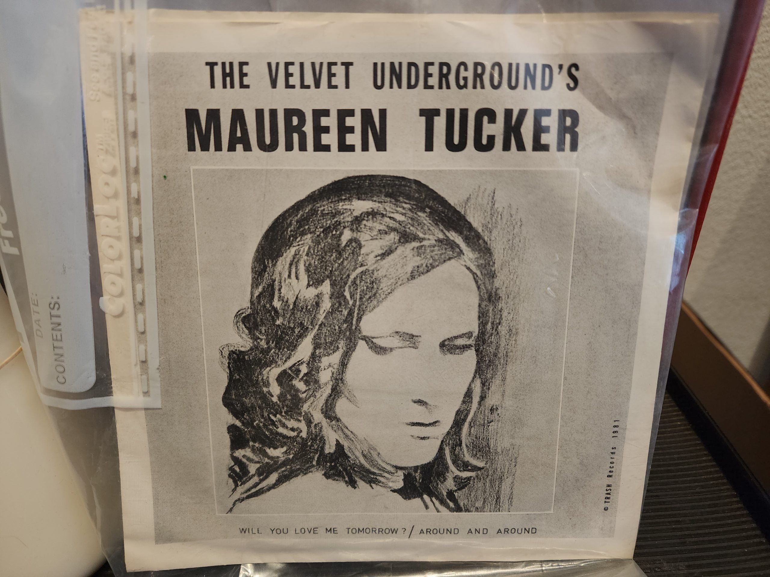 [USED] THE VELVET UNDERGROUND Maureen Tucker 7" LP