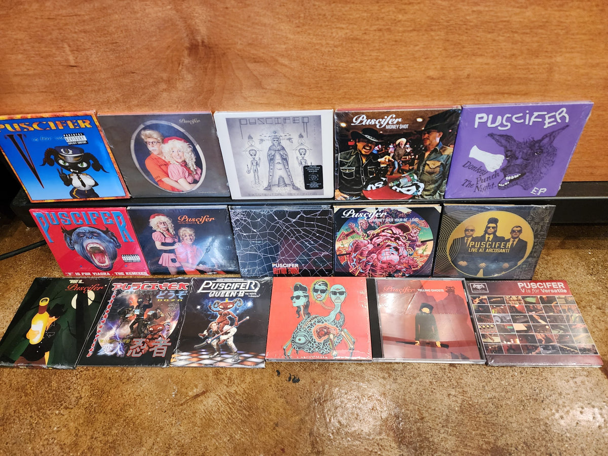 (Partial) Puscifer Discography CD Bundle (15 items)