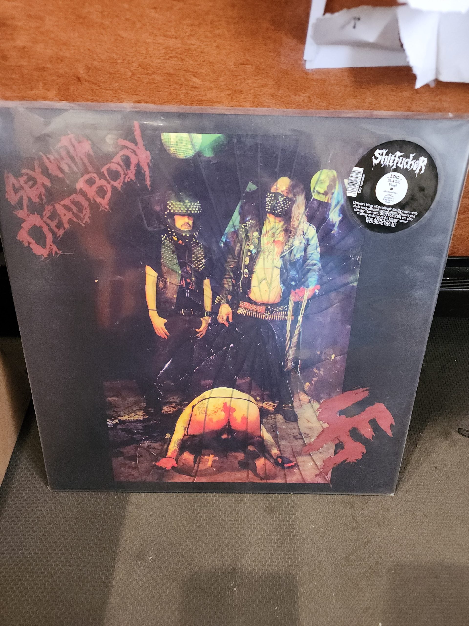 SHITFUCKER - Sex With a Dead Body LP