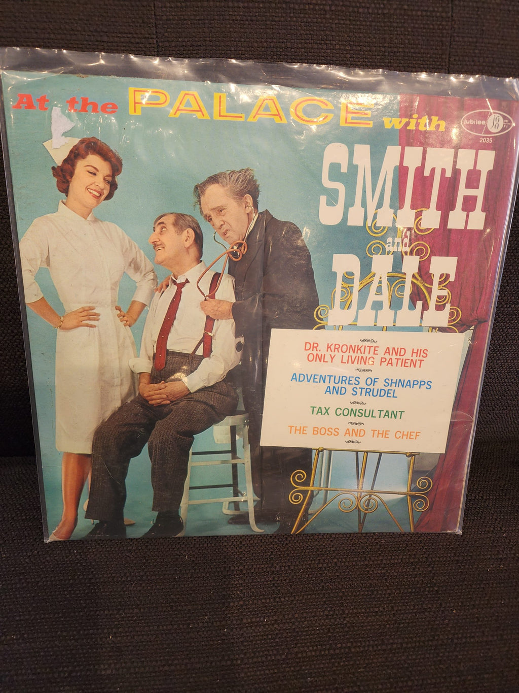 [USED] KRONKITE, WALTER At The Palace With Smith and Dale LP