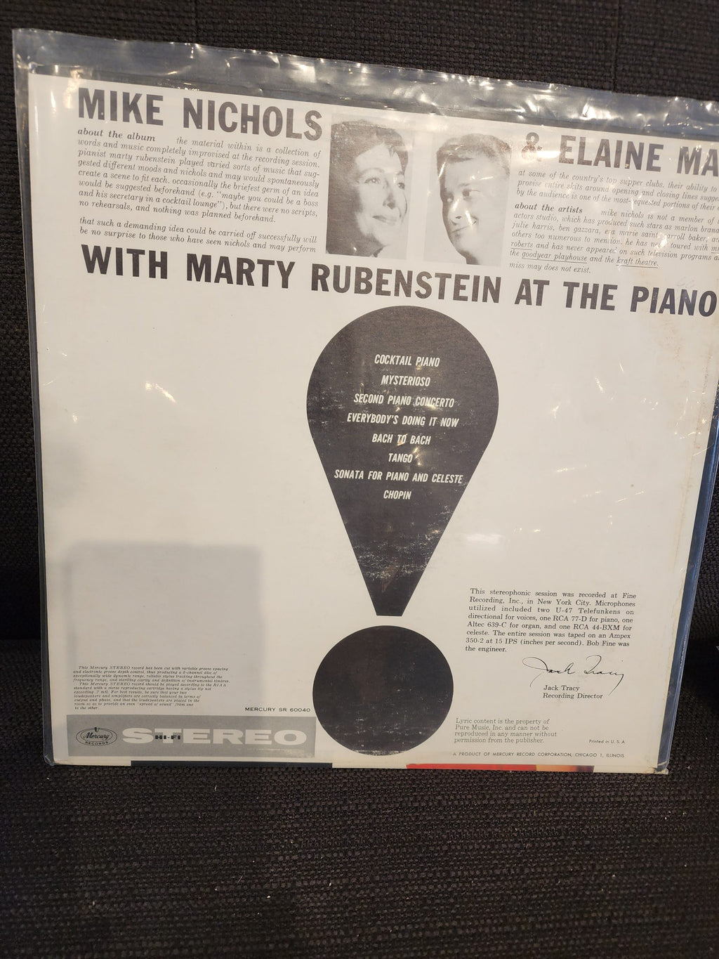[USED] MIKE NICHOLS & ELAINE MAY Improvisations To Music LP