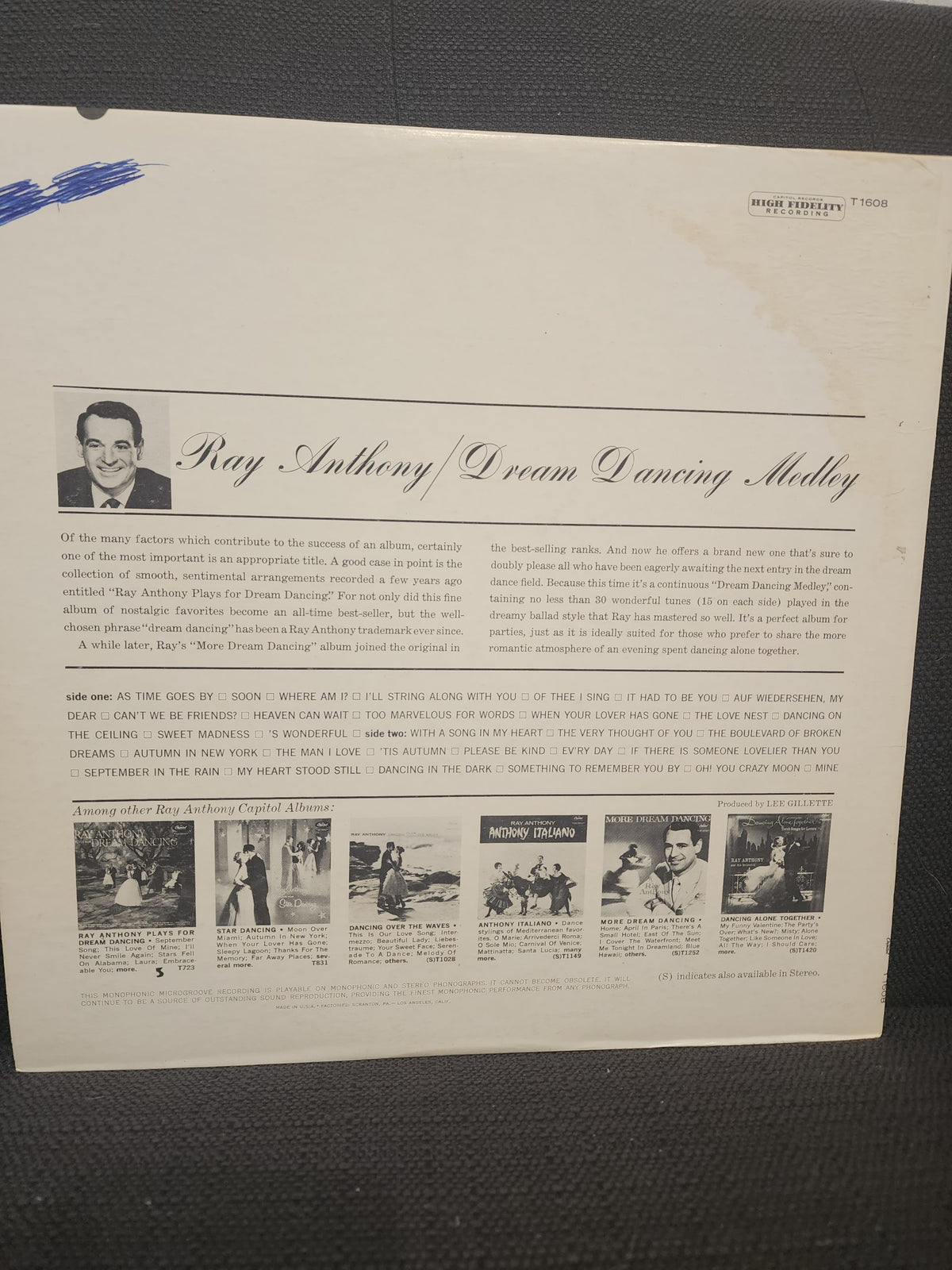 [USED] ANTHONY, RAY Dream Dancing Medley LP