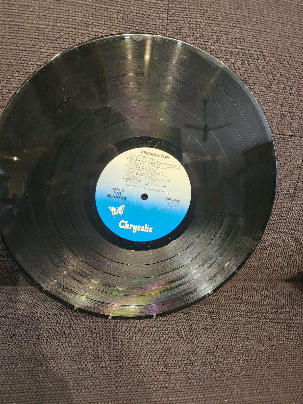 [USED] PAT BENATAR Precious Time LP
