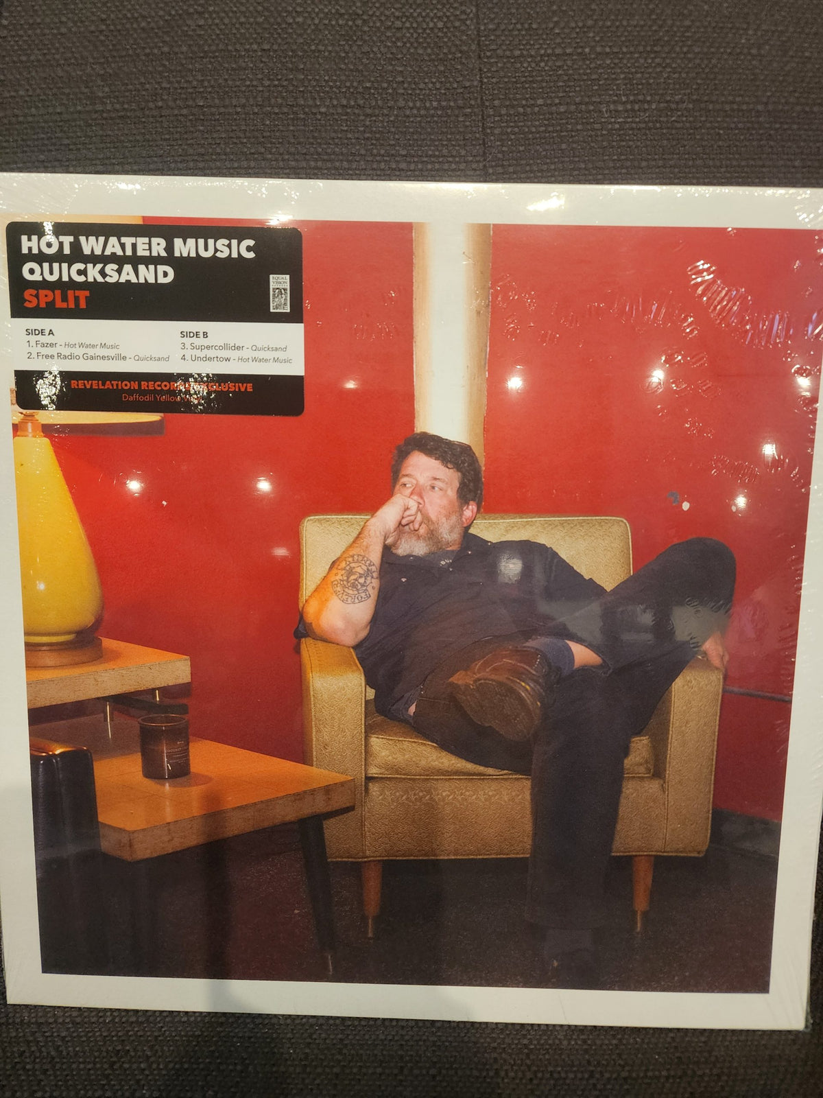 HOT WATER MUSIC/QUICKSAND Split 12" LP [YELLOW]