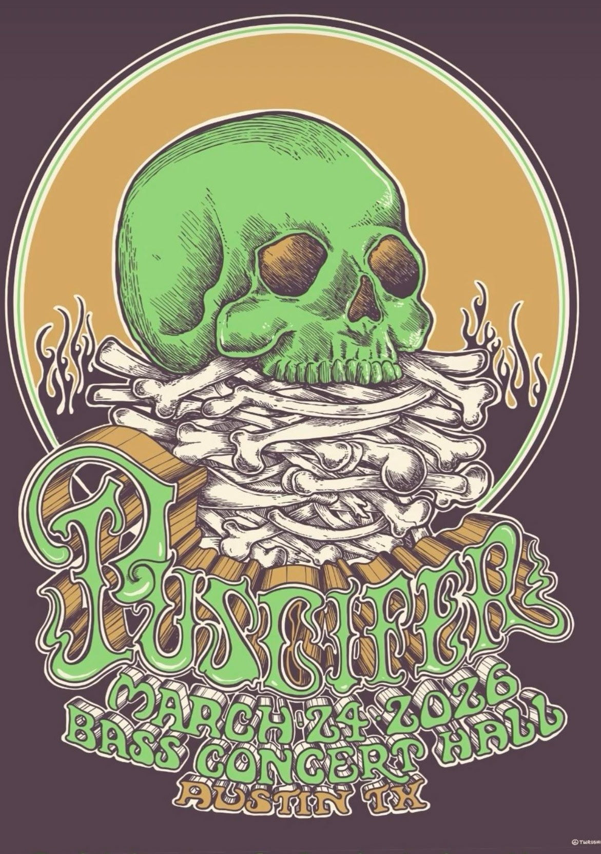 Puscifer Poster Austin, TX 3/24/26
