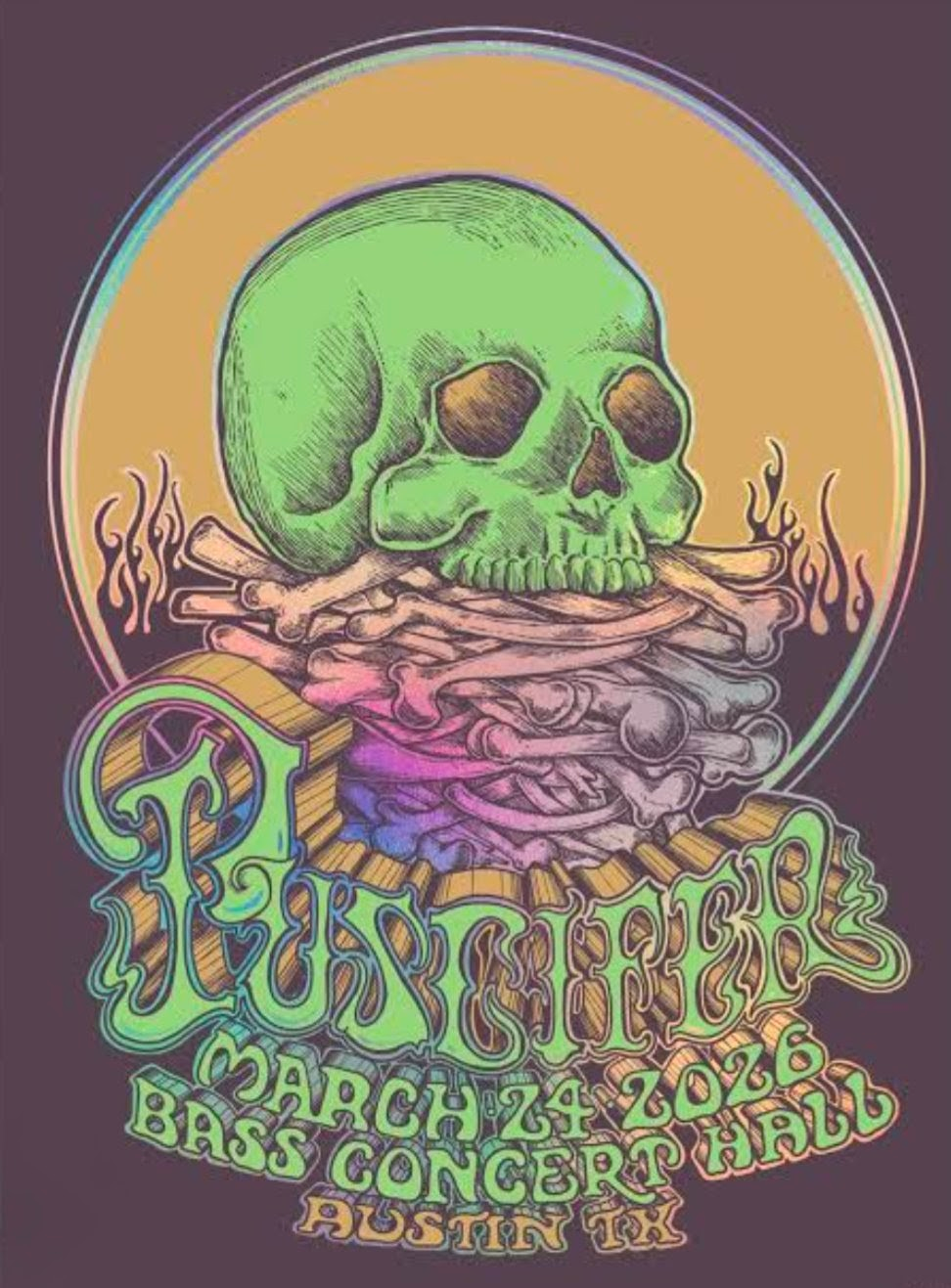 Puscifer Poster Austin, TX 3/24/26
