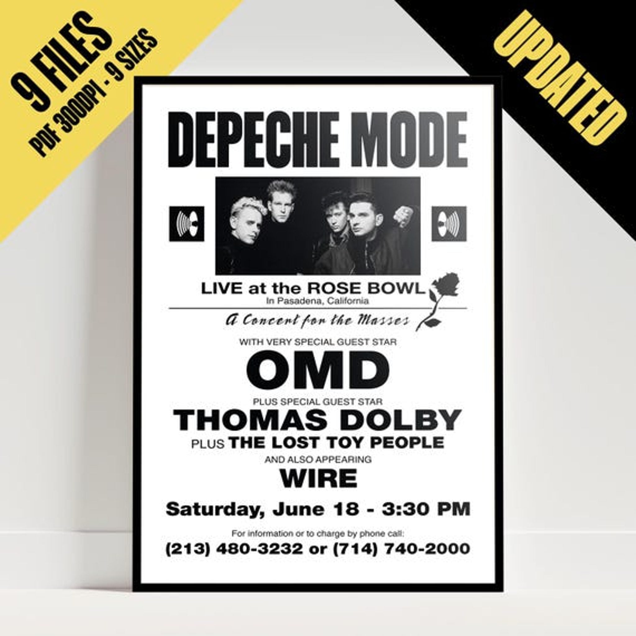 Depeche Mode 101: Live Vinyl Album (LP)"