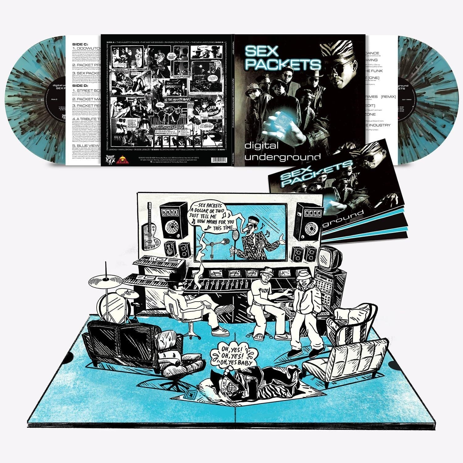DIGITAL UNDERGROUND - Sex  Packets (35th Anniversary Edition) [Blue/Black 180g 2LP]