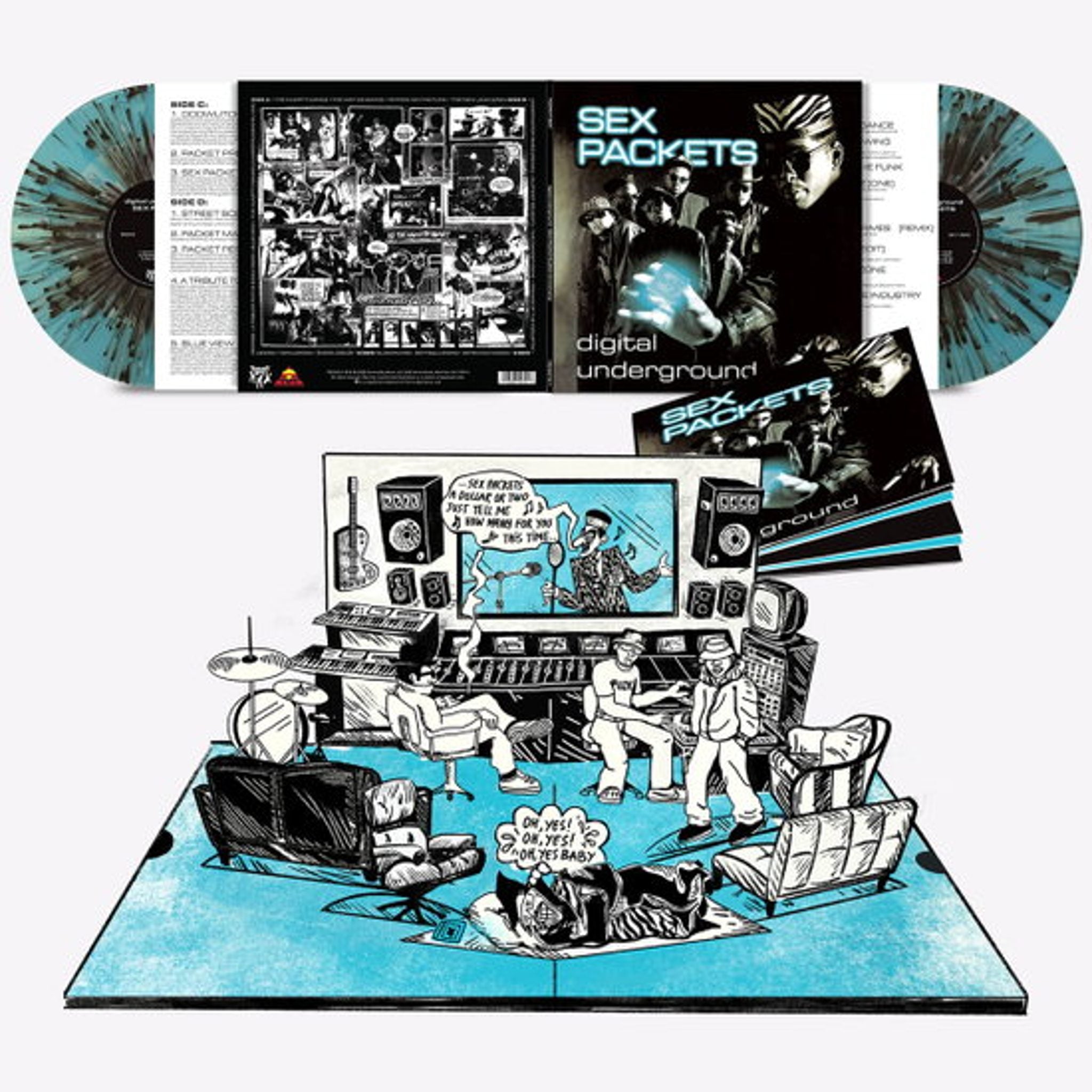 DIGITAL UNDERGROUND - Sex  Packets (35th Anniversary Edition) [Blue/Black 180g 2LP]