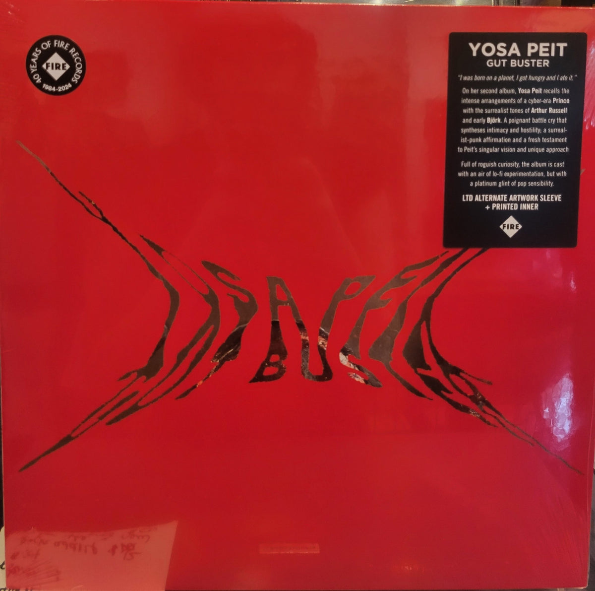 YOSA PEIT - GUT BUSTER LP