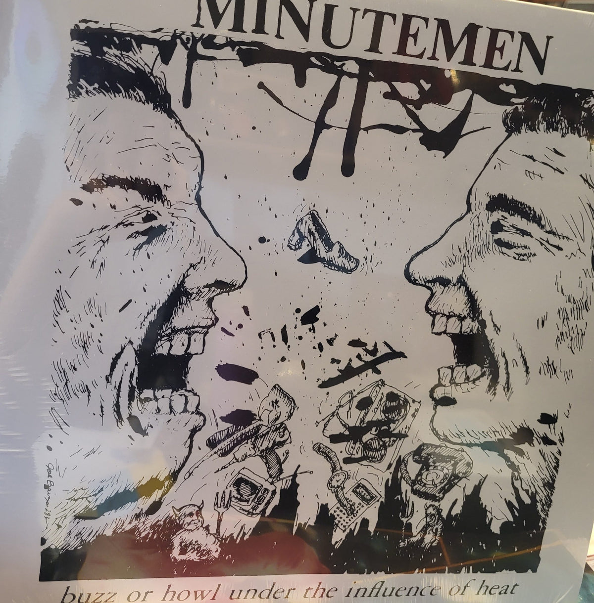 MINUTEMEN - BUZZ OR HOWL UNDER THE INFLUENCE OF HEAT LP