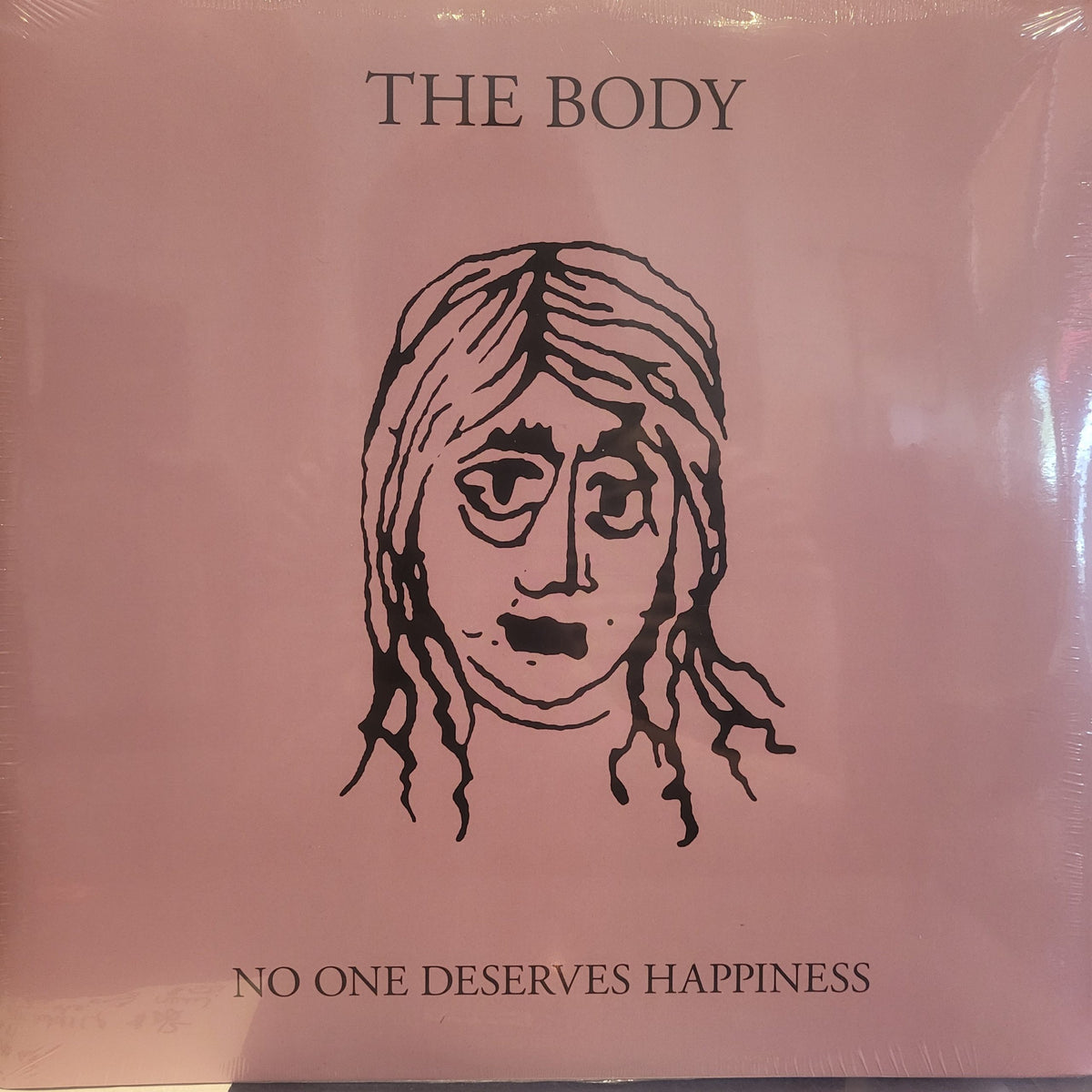 The Body - No One Deserves Happiness 2LP (Clear Pink Variant)