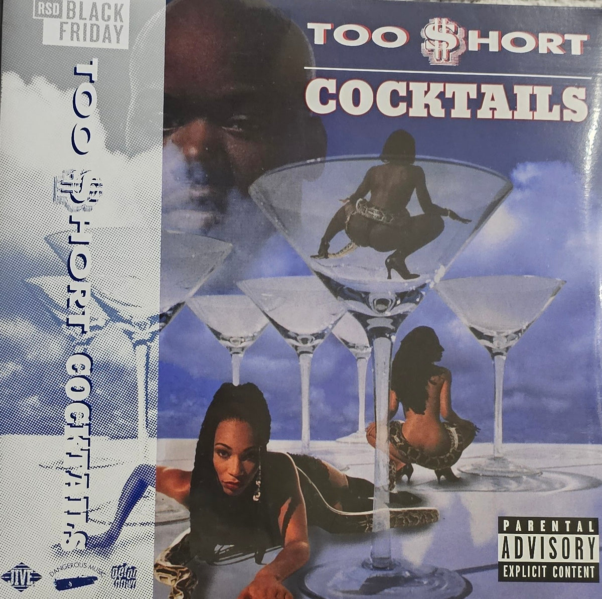 Too $hort - Cocktails (2LP/Opaque Blue & Silver) RSD