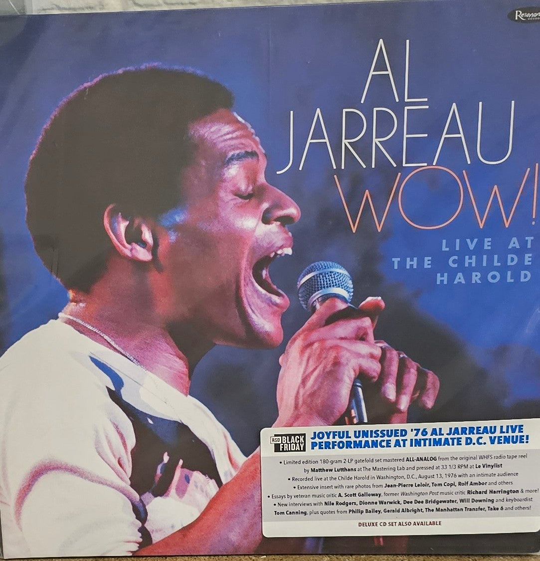 Al, Jarreau - WOW! Recorded Live At The Childe Harold 2LP (RSD24)