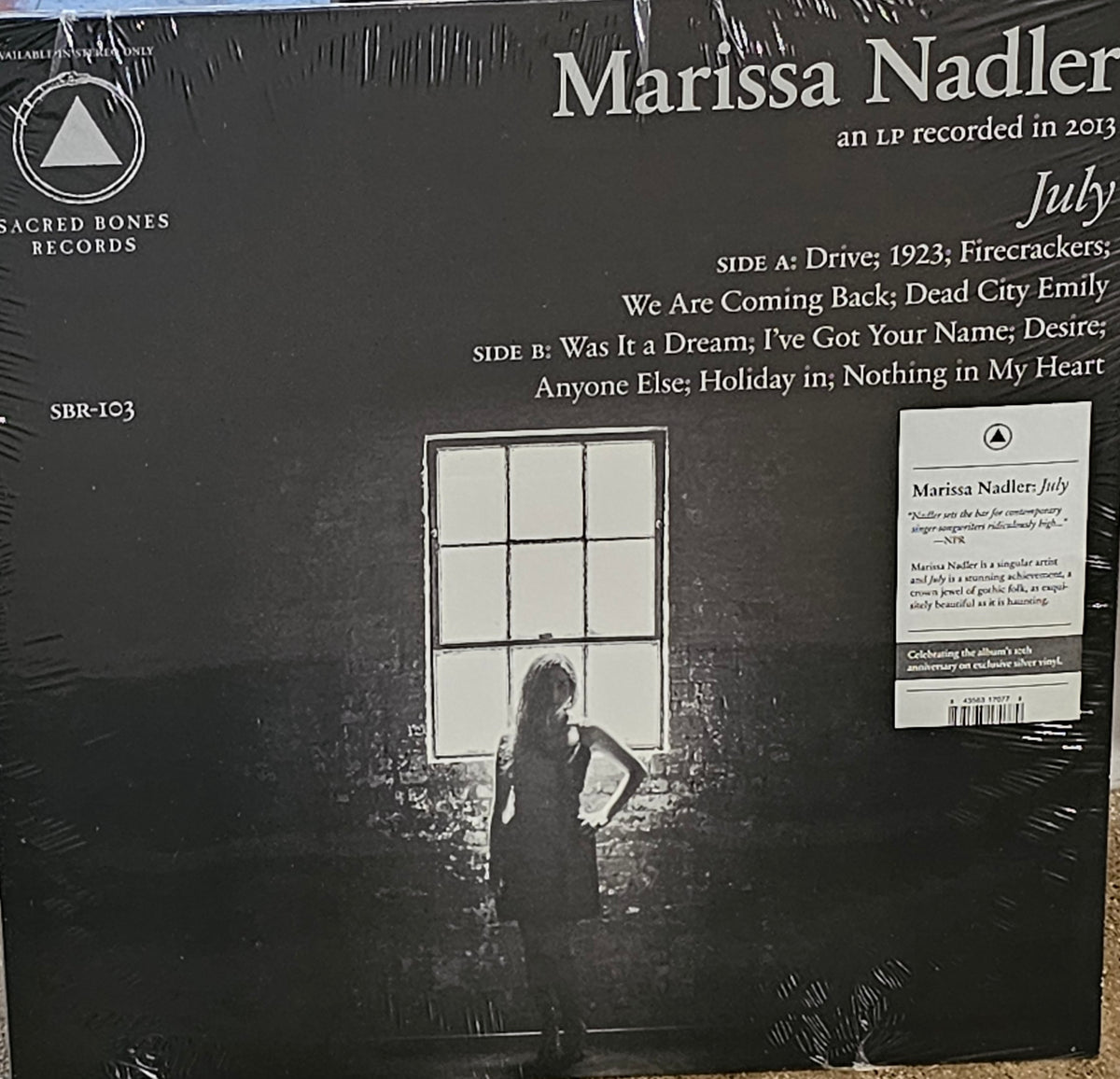NADLER, MARISSA - July LP (10 Year Anniversary Edition, Silver Variant)