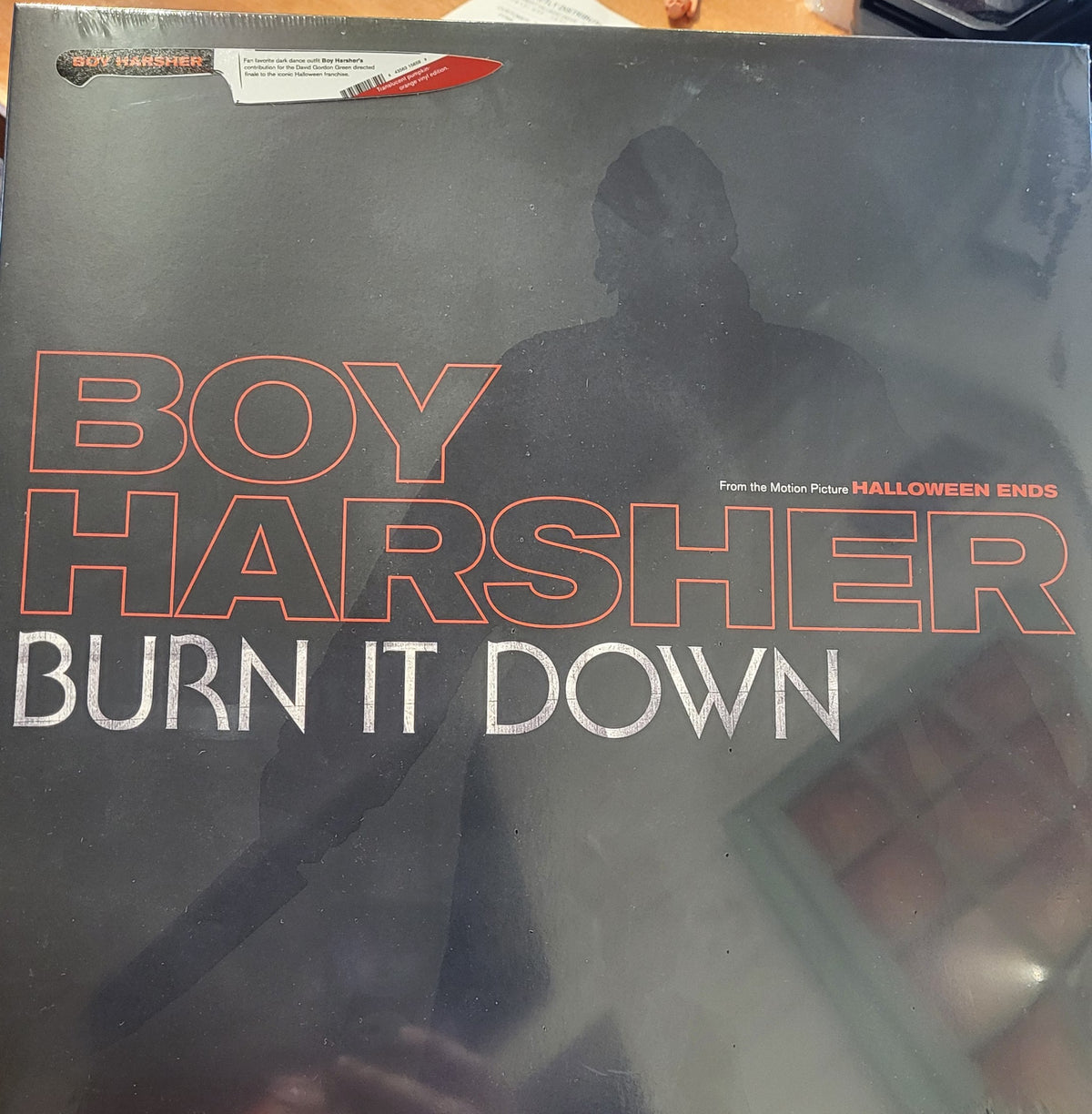 BOY HARSHER - Burn It Down (Pumpkin Orange Variant) LP