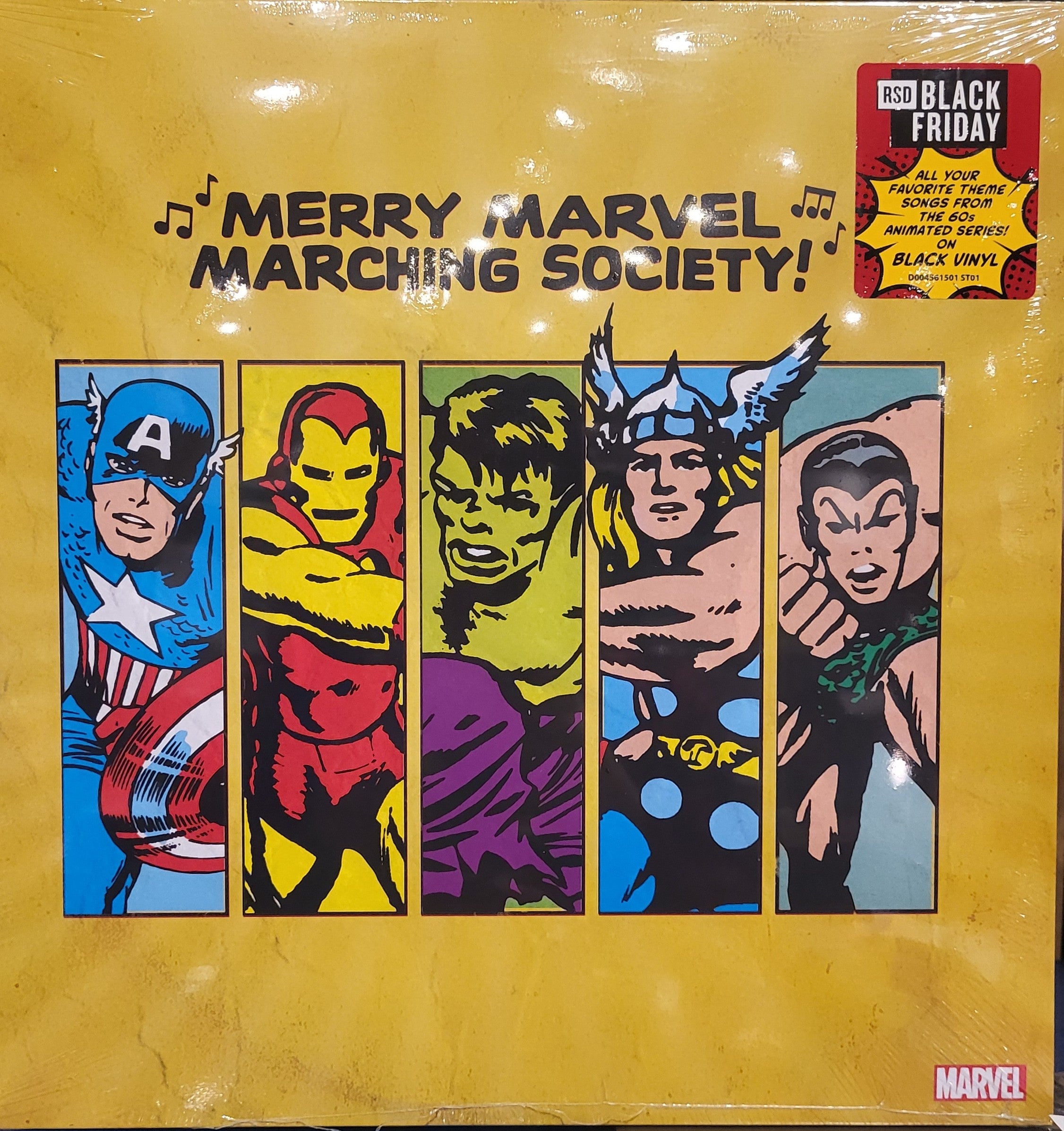 MERRY MARVEL MARCHING SOCIETY - S/T (Black Variant) LP (RSD24)