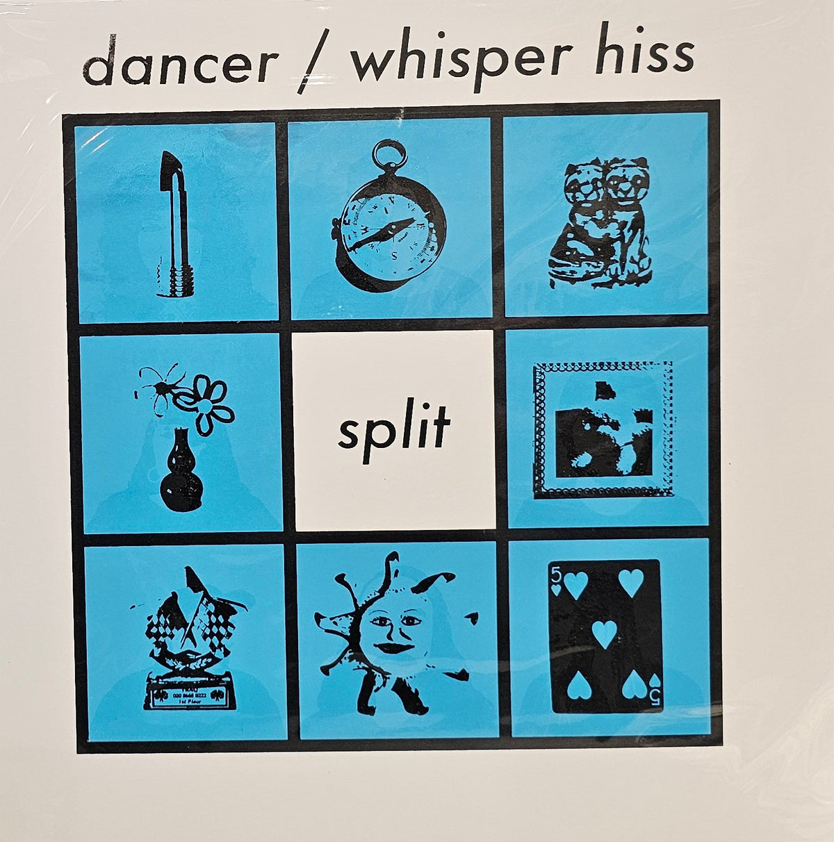 Dancer/Whisper Hiss Split LP