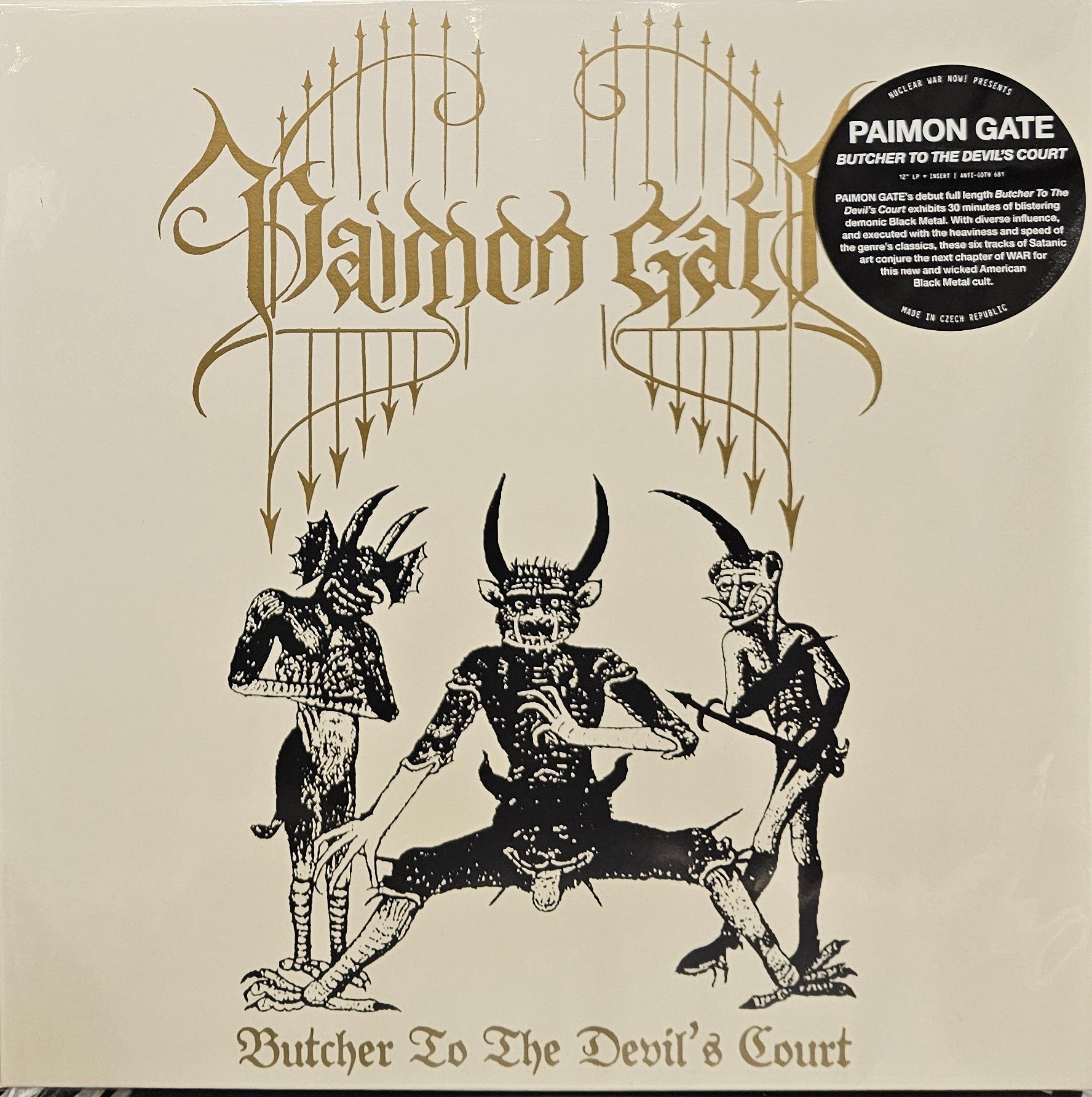 Paimon Gate--Butcher To The Devil's Court LP