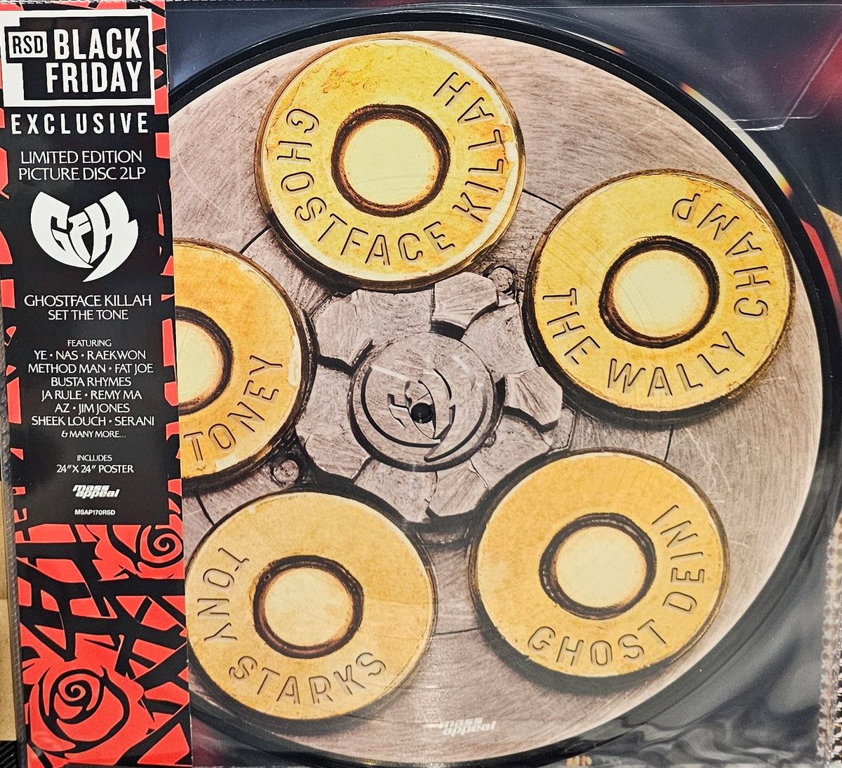 GHOSTFACE KILLAH - Set The Tone 2LP (PICTURE DISC) (RSD2024)