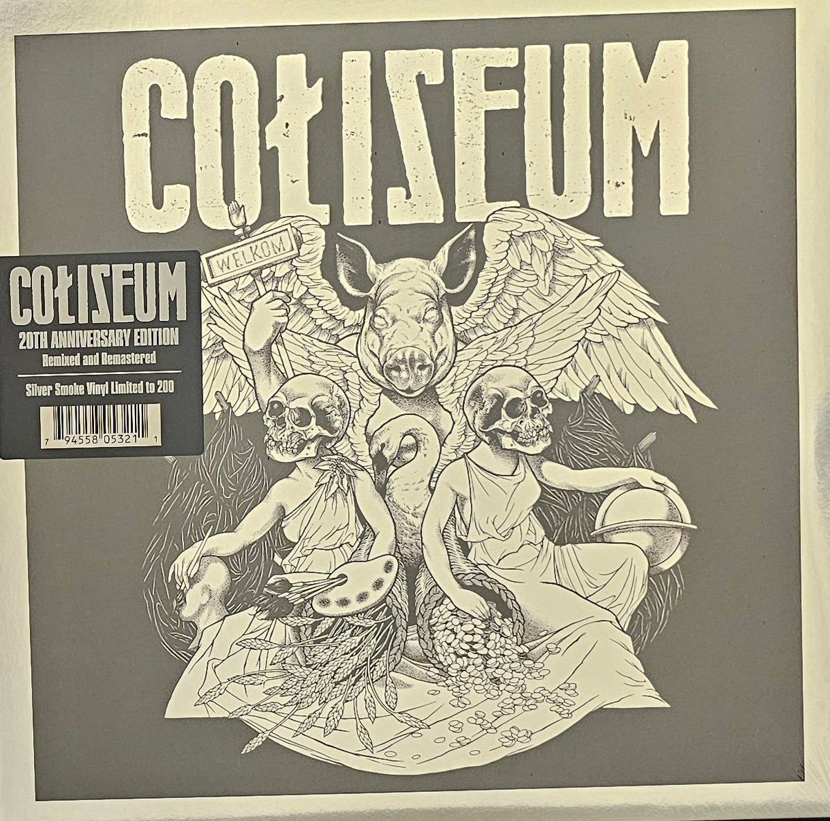 COLISEUM - S/T LP (SILVER SMOKE 2OTH ANNIVERSARY EDITON)