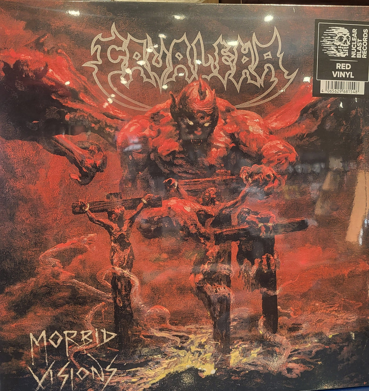 CAVALERA - Morbid Visions LP (RED VARIANT)