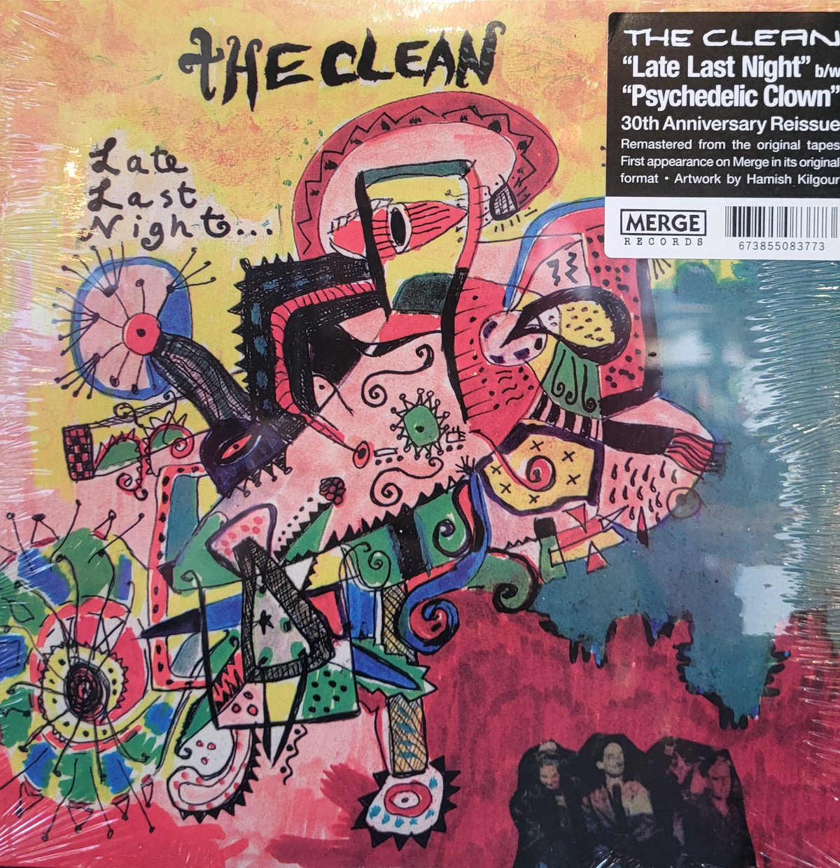 THE CLEAN - Late Last Night/Psychedelic Clown 7"