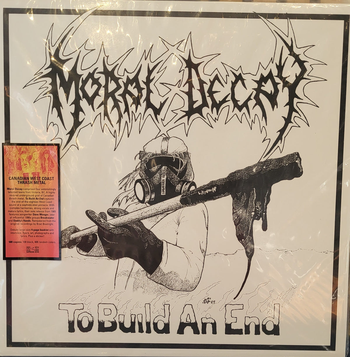 MORAL DECAY - To Build An End LP