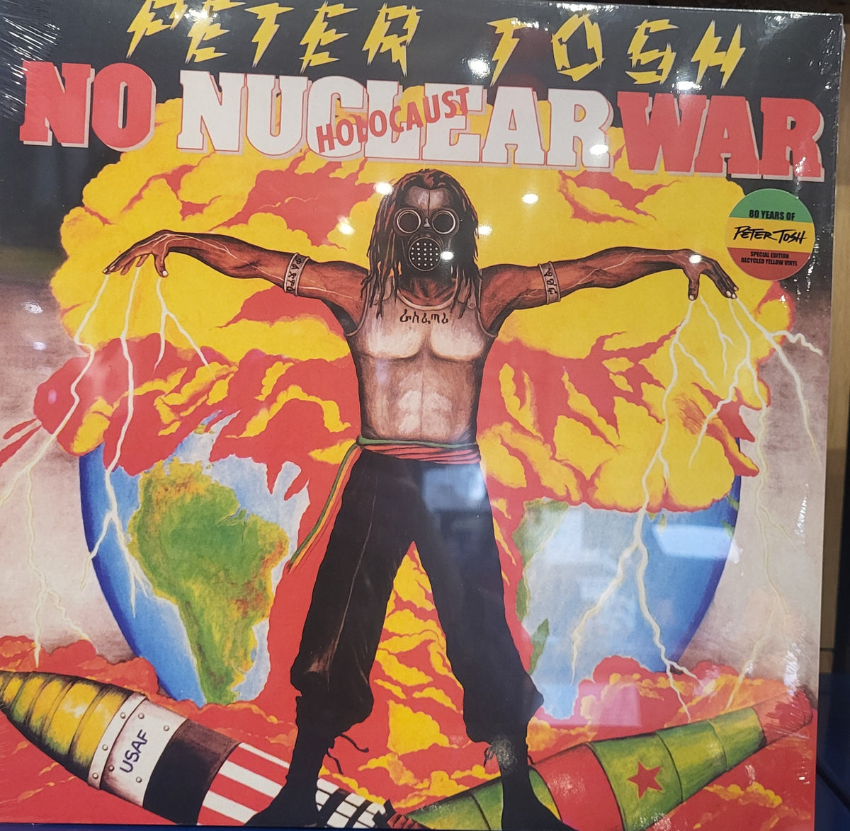 TOSH, PETER - No Nuclear War [YELLOW LP]