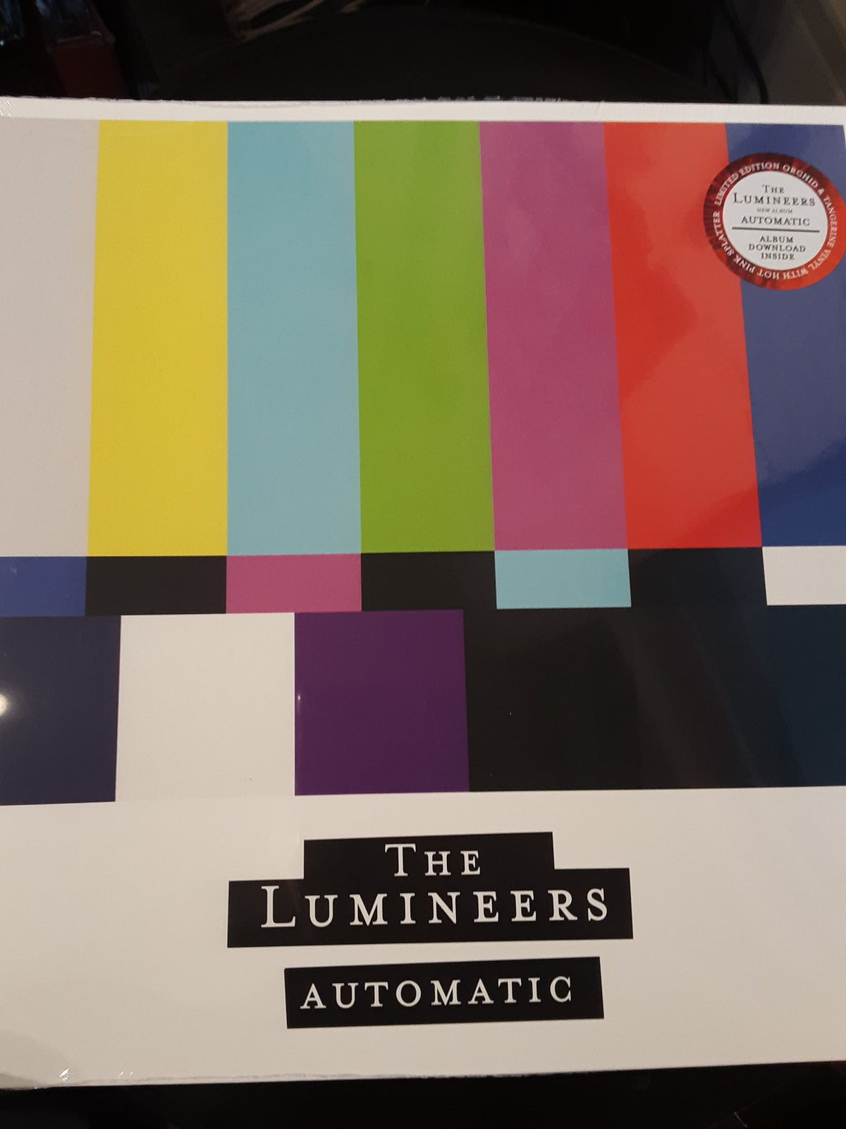 THE LUMINEERS - Automatic (LP - Orchid & Tangerine Vinyl w/ Hot Pink Splatter)
