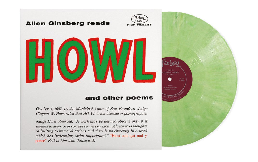 GINSBERG, ALLEN - Howl and Other Poems [GREEN ECO LP]