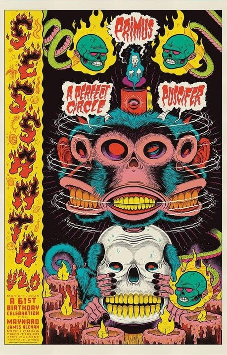 Sessanta Tour Poster 5/8/25 Tampa, FL