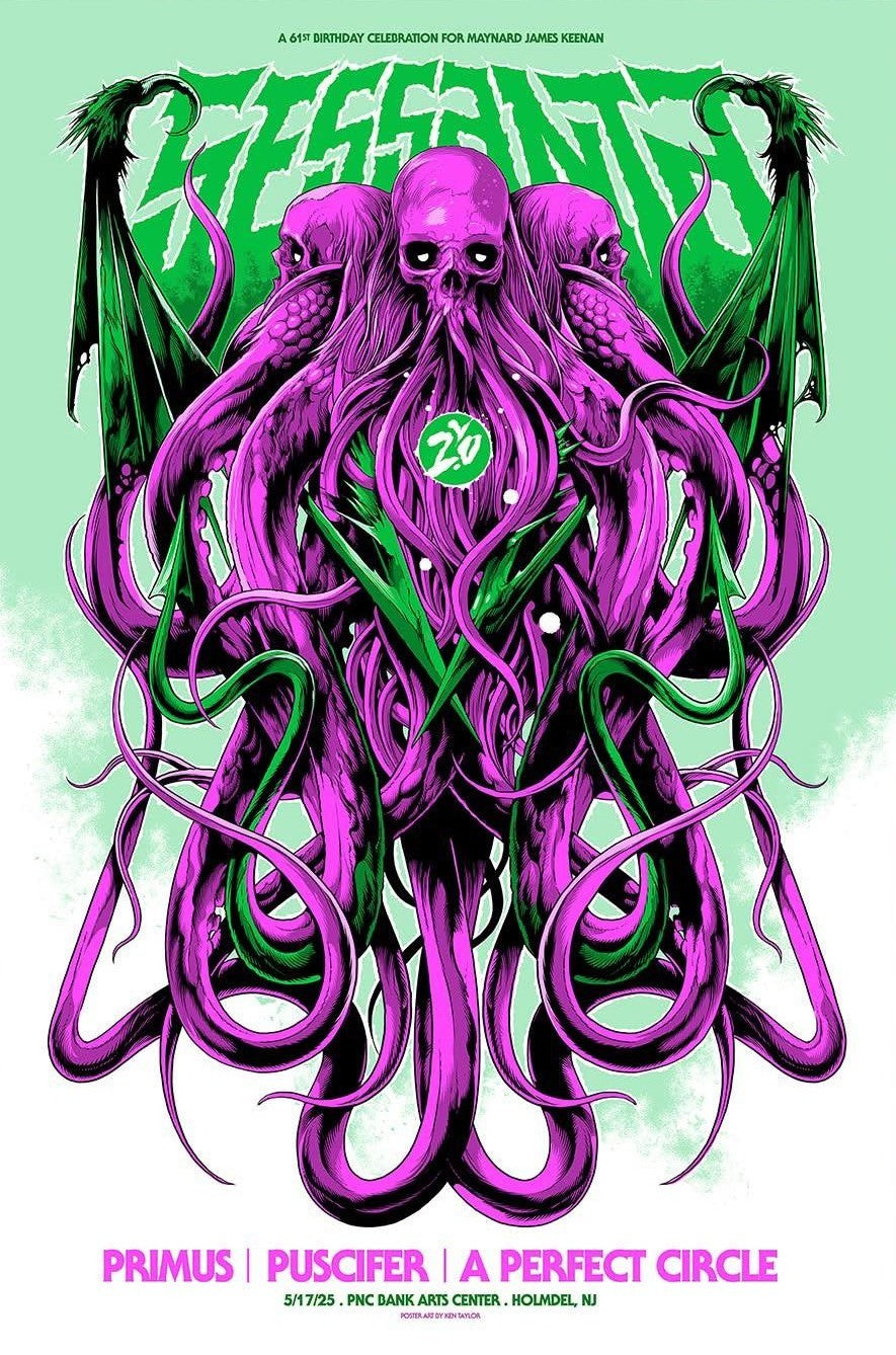 Sessanta Tour Poster 5/17/25 Holmel, NJ