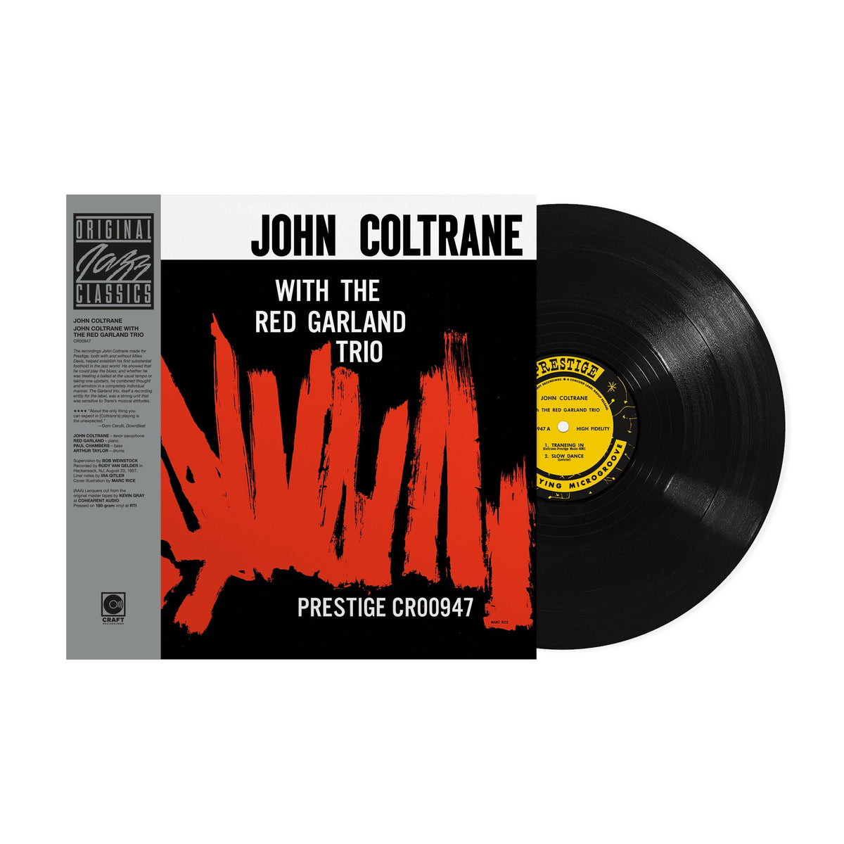 COLTRANE, JOHN - John Coltrane with the Red Garland Trio {LP}