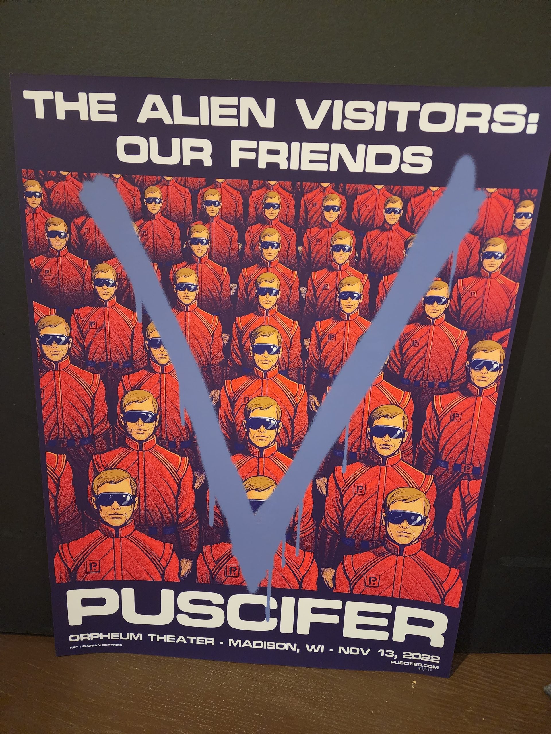 Puscifer Poster Madison, WI 11.13.22