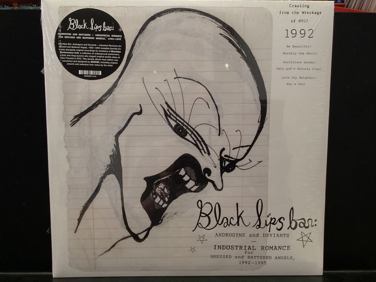 BLACK LIPS BAR Androgyns and Deviants-  Industrial Romance for Bruised & Battered Angels LP