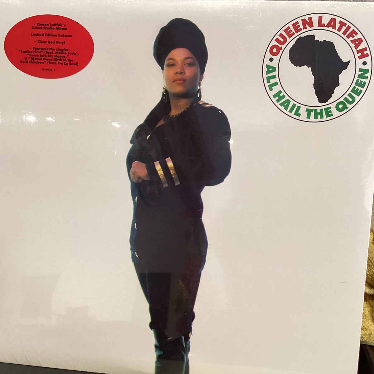 QUEEN LATIFAH -  ALL HAIL THE QUEEN (RED VINYL-140G-LIMITED)