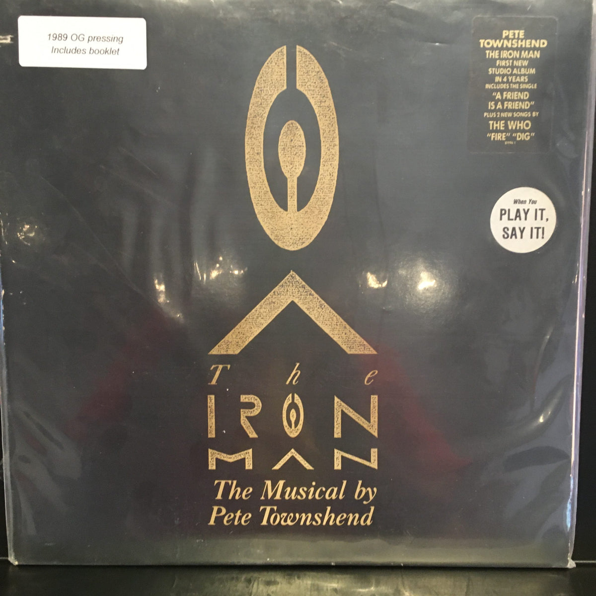 TOWSHEND, PETE the iron man USED LP