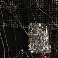 MERZBOW / PRURIENT - BLACK CROWS CYBORG (BLACK)