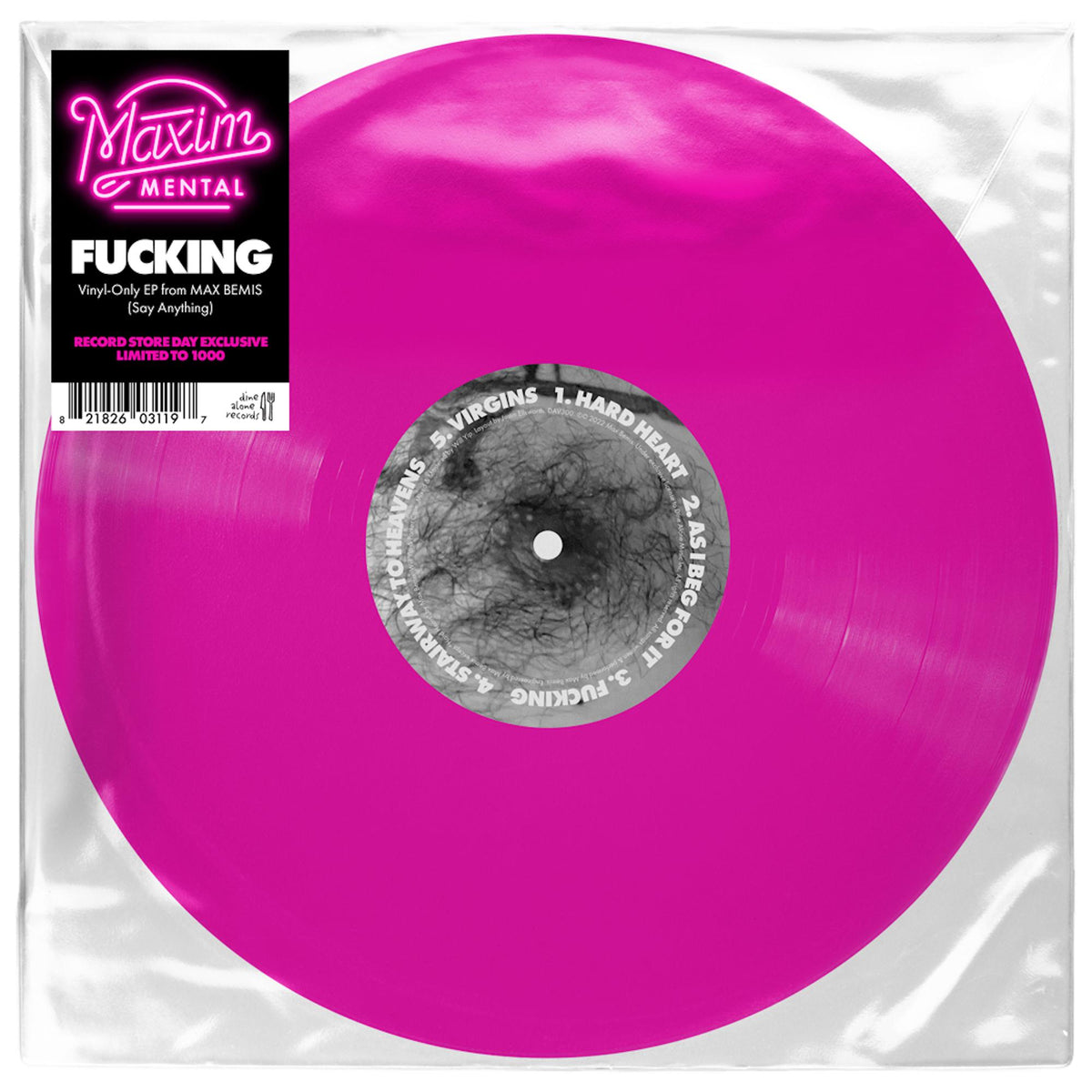 MAXIM MENTAL fucking RSD PINK LP